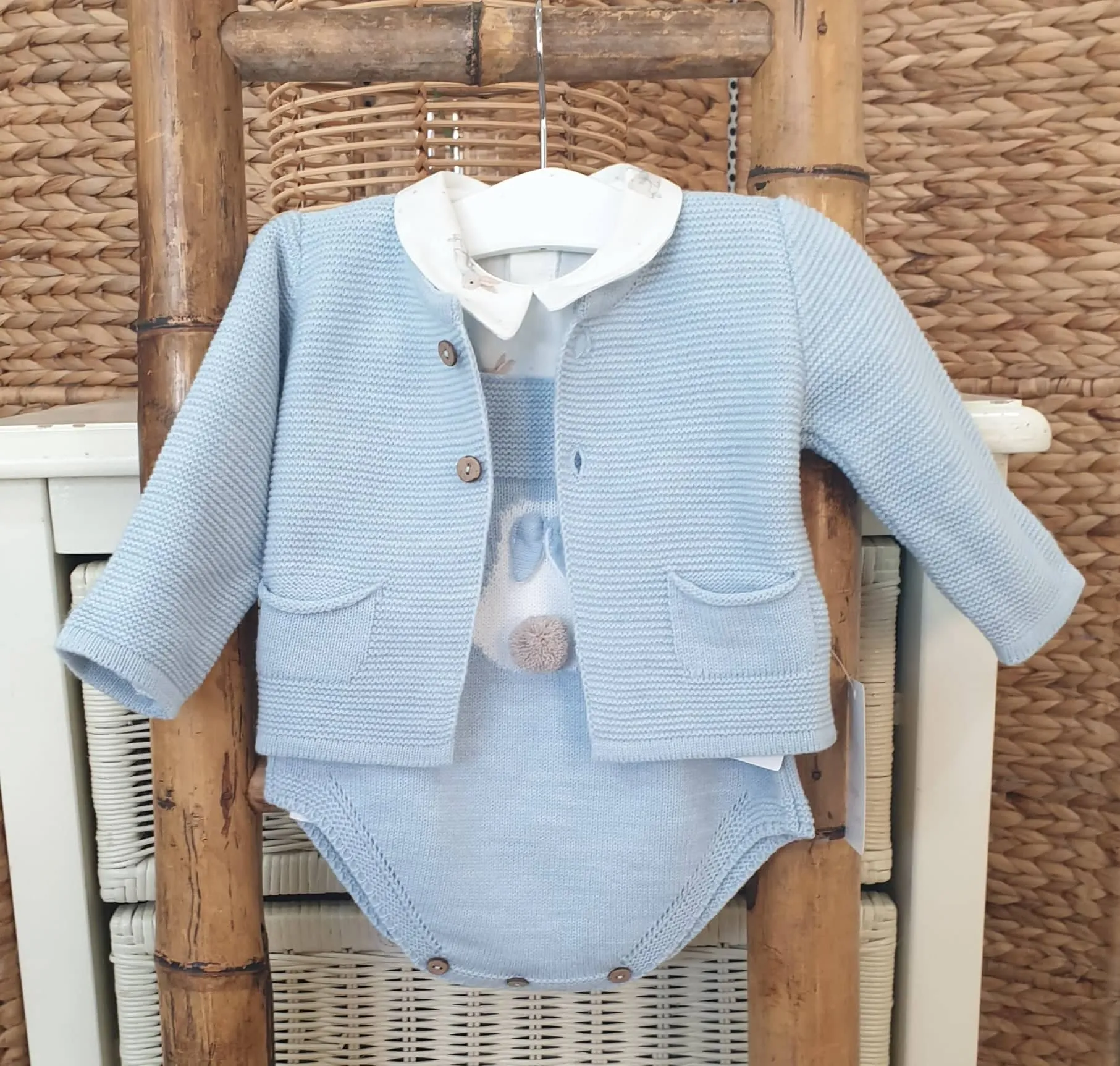 Chaqueta bolsillosTambor R120327 Nube
