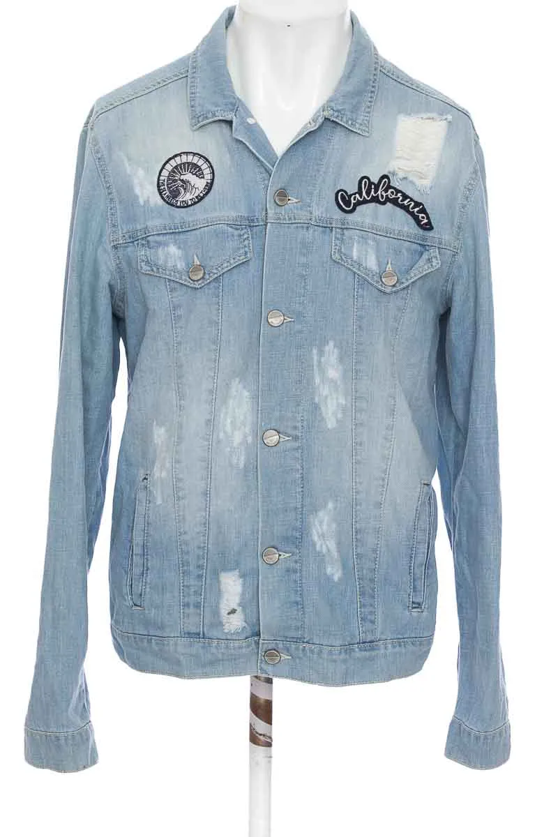 CHAQUETA COLOR AZUL  RIFLE