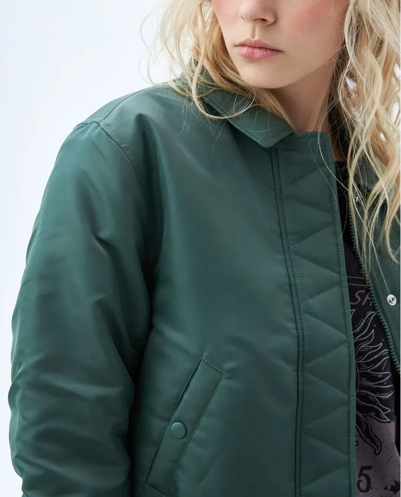Chaqueta con recogido para mujer