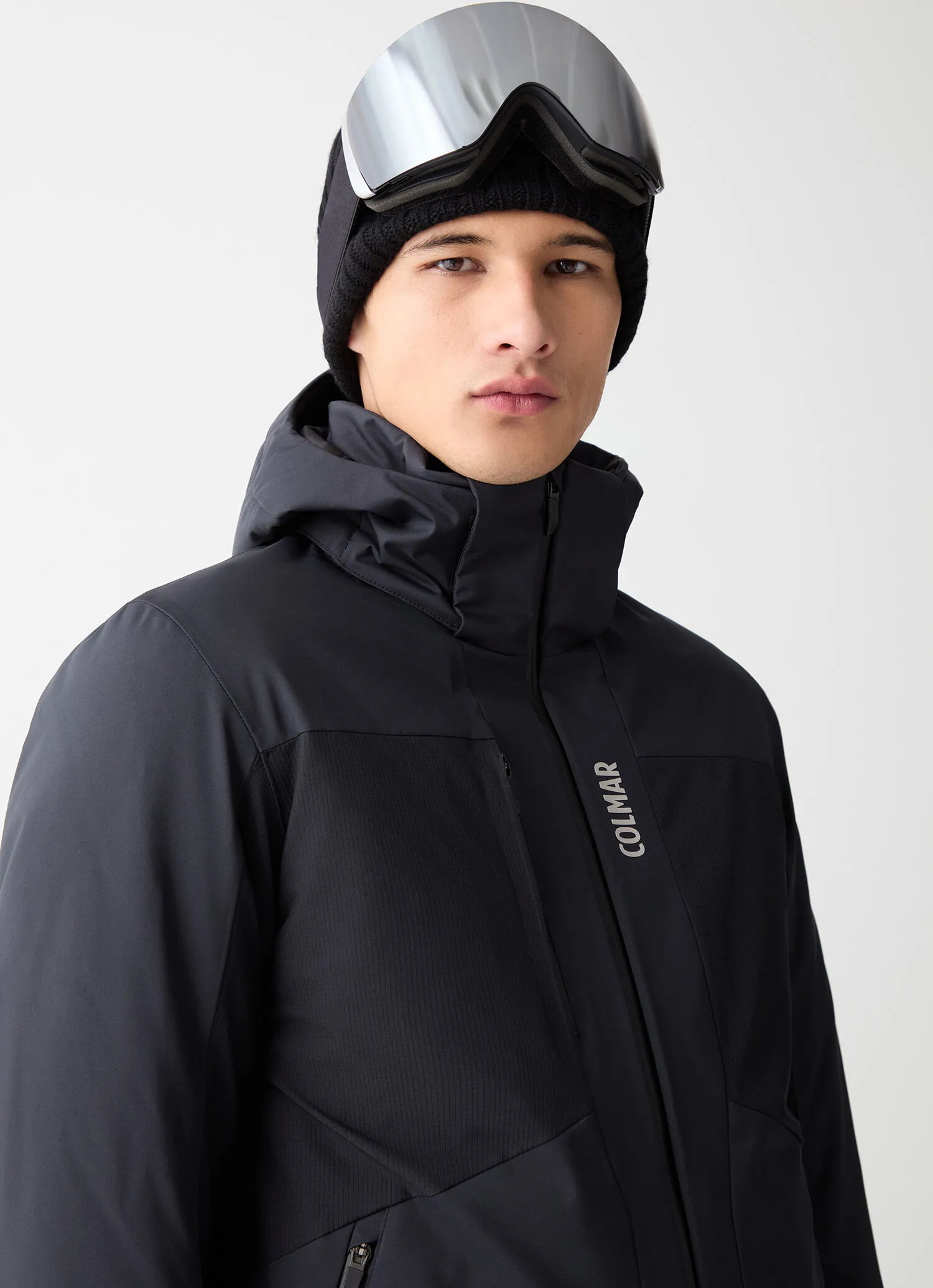 Chaqueta de esquí con cremalleras de ventilación