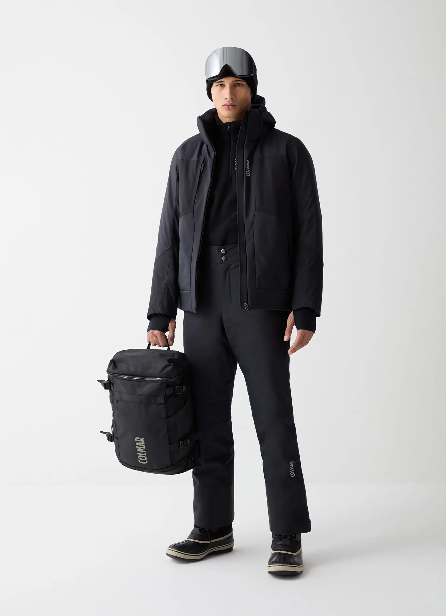 Chaqueta de esquí con cremalleras de ventilación