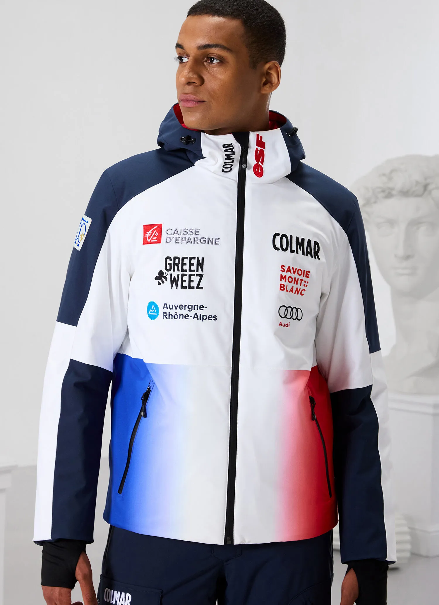 Chaqueta de esquí de la selección francesa