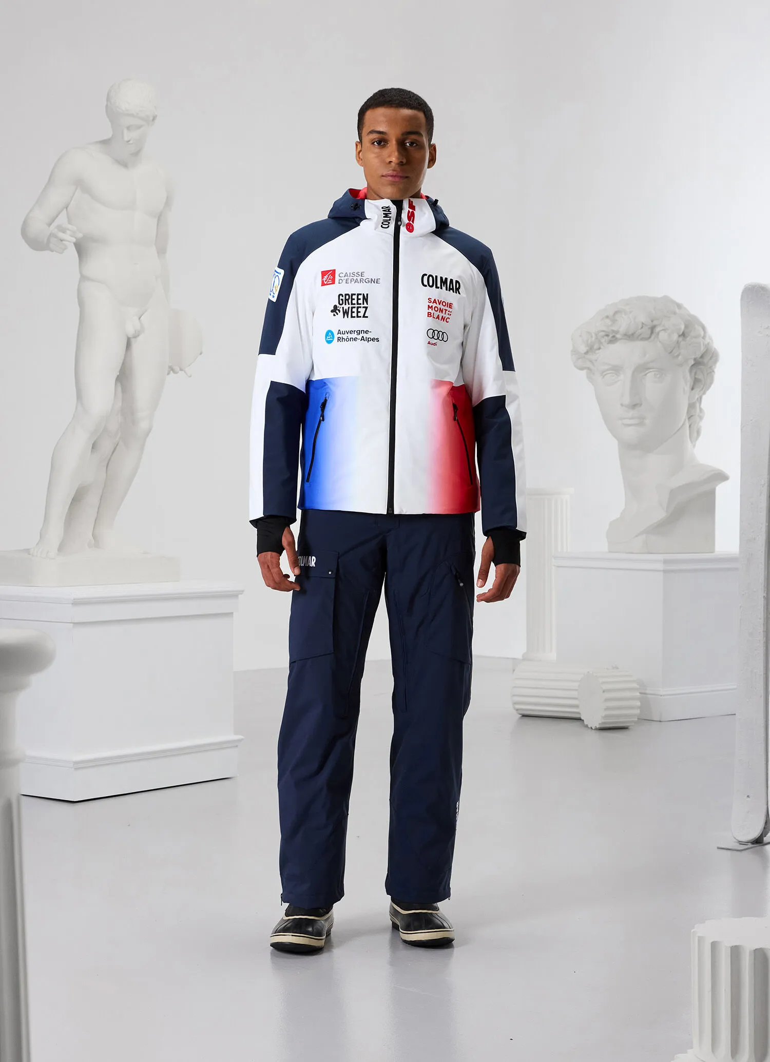 Chaqueta de esquí de la selección francesa