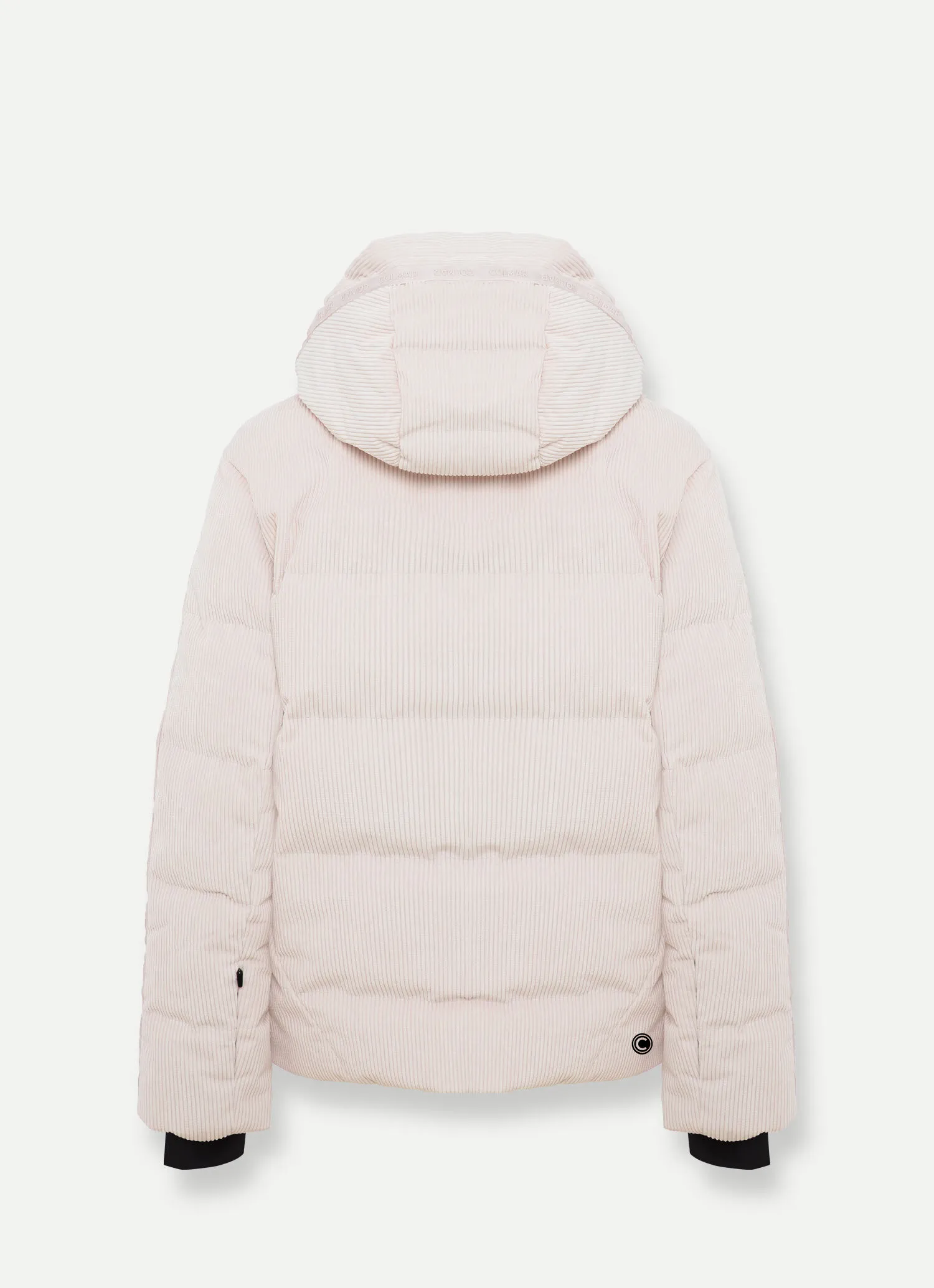 Chaqueta de esquí puffy con cinta personalizada