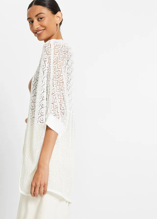 Chaqueta de punto Blanco