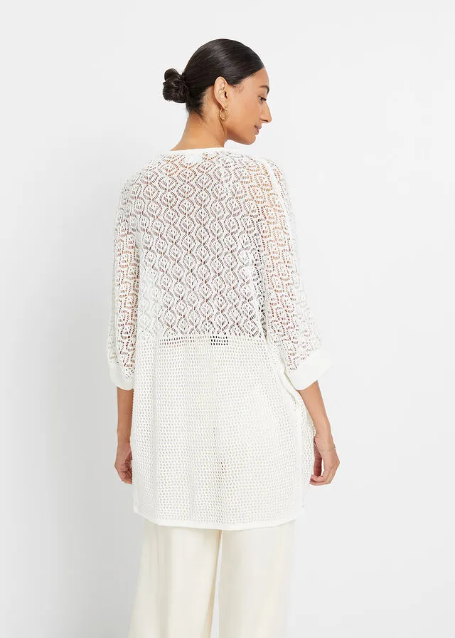 Chaqueta de punto Blanco