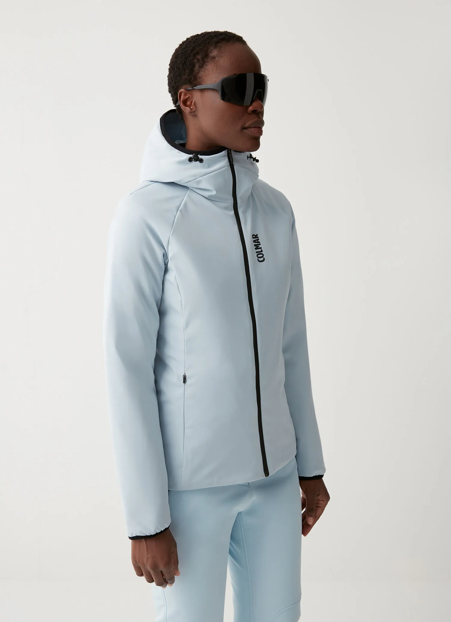 Chaqueta de softshell y guata ecológica