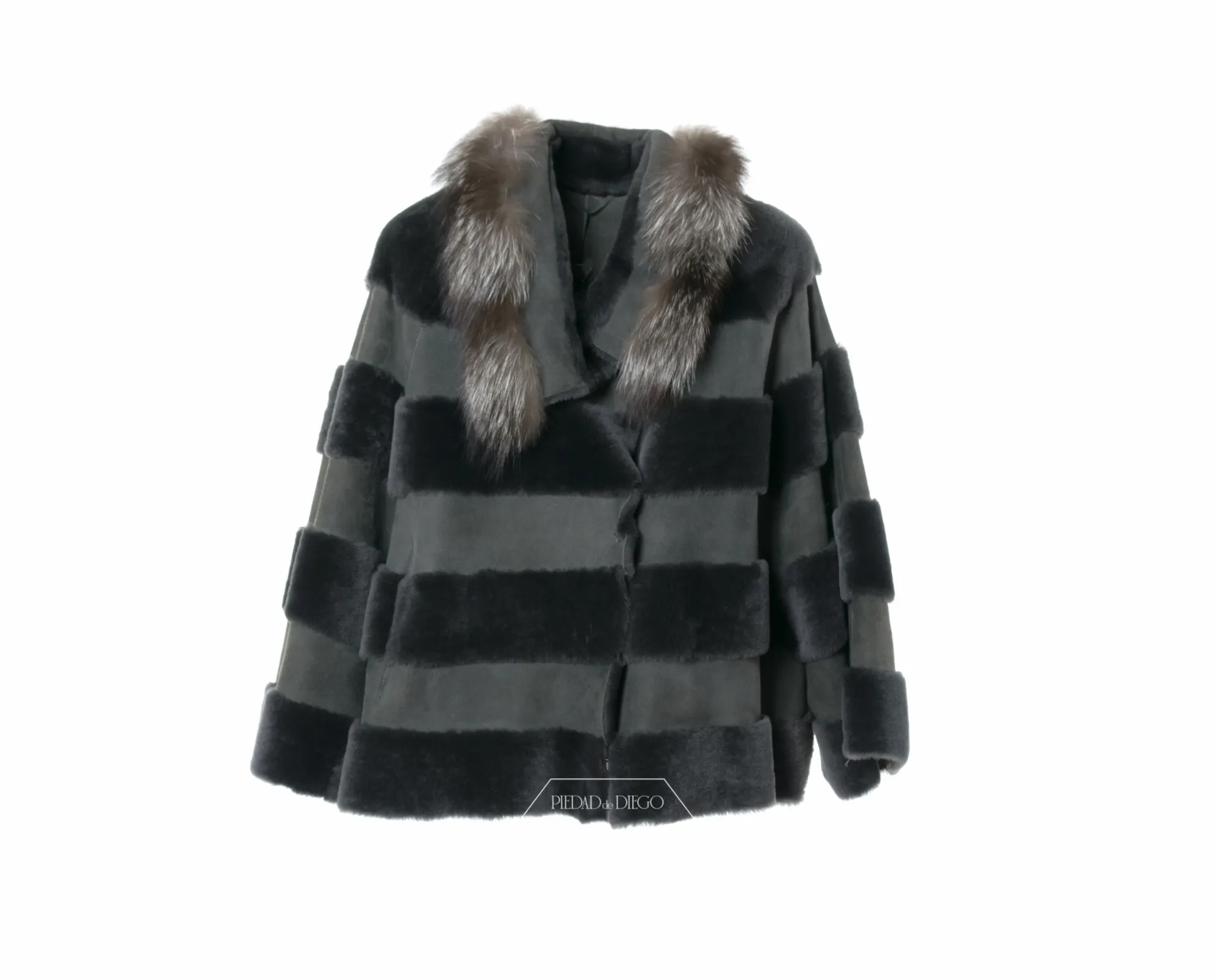 Chaqueta Doble Faz Grey