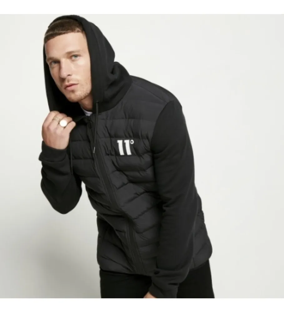 Chaqueta Hybrid Space negro