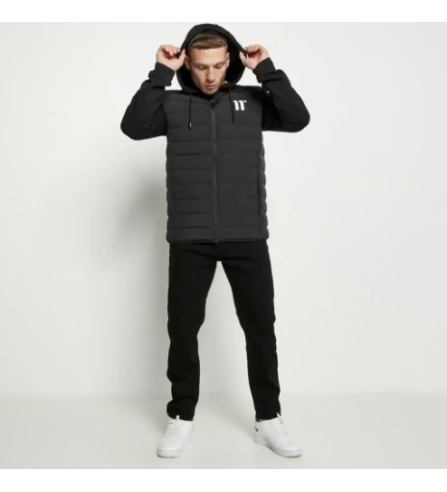 Chaqueta Hybrid Space negro