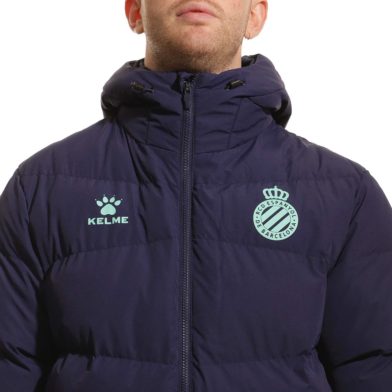 Chaqueta Kelme Espanyol acolchada