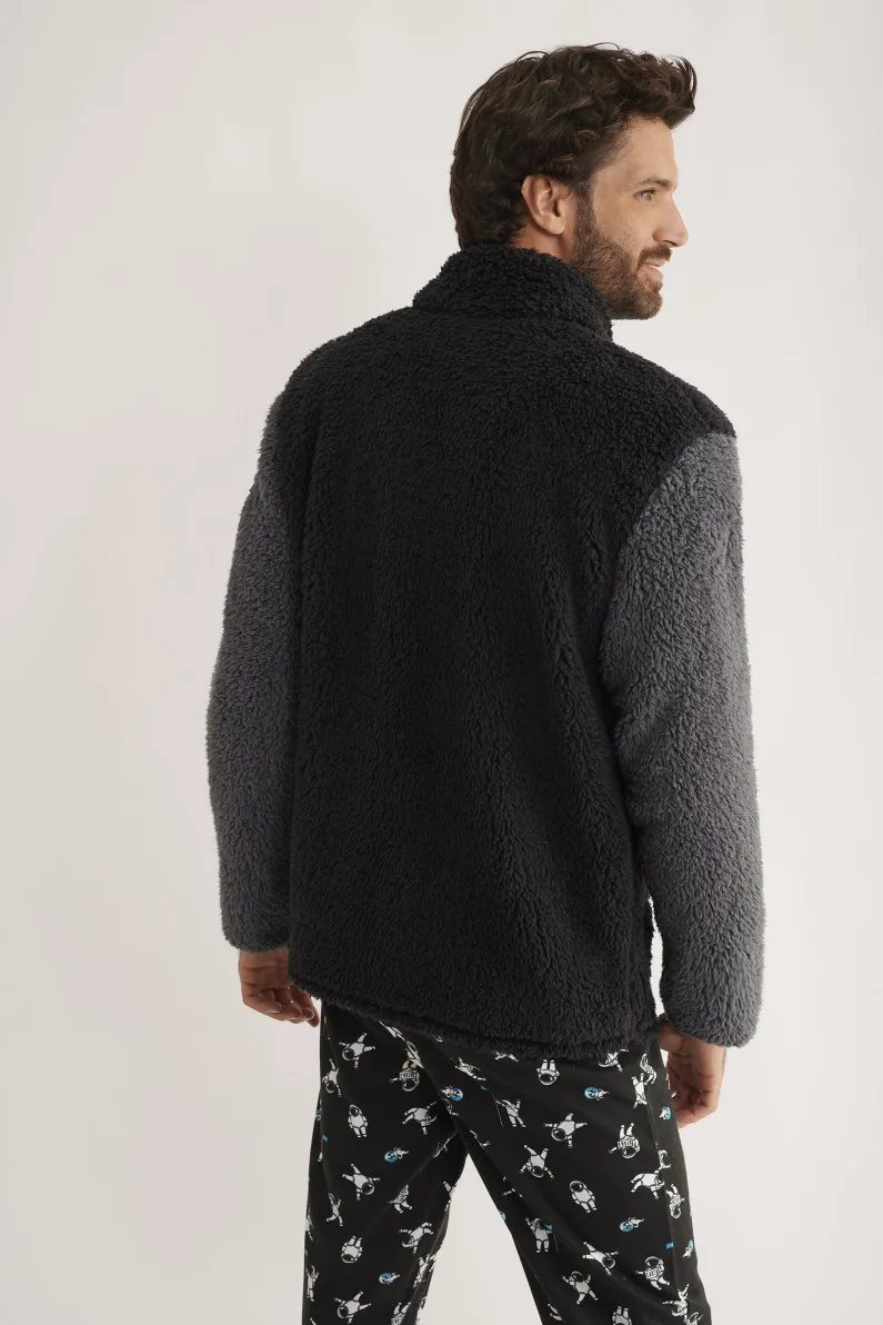CHAQUETA TEJIDO BORREGUITO