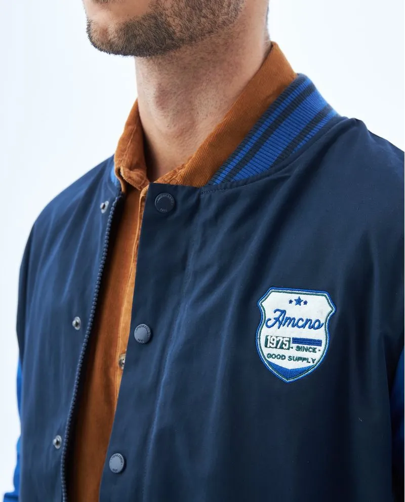 Chaqueta tipo beisbolera para hombre