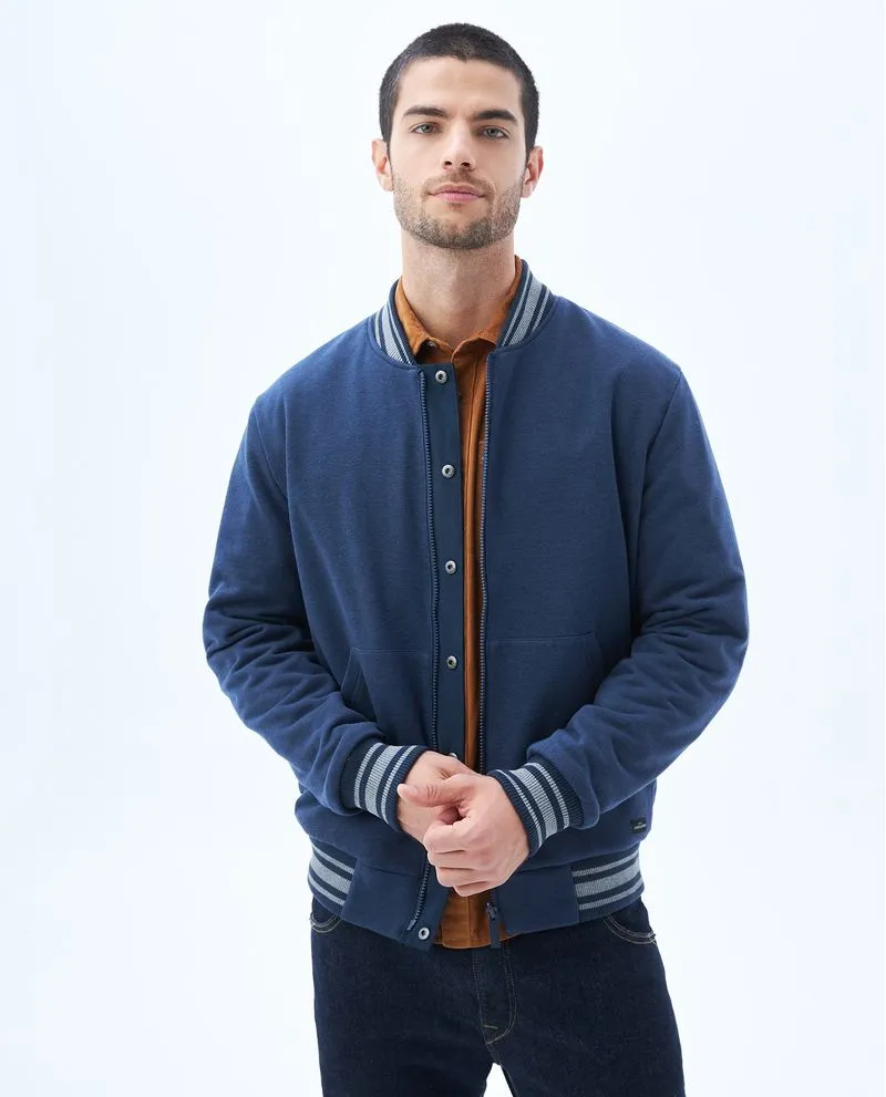 Chaqueta tipo beisbolera para hombre