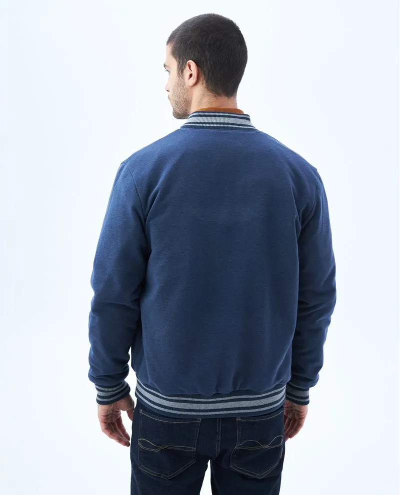 Chaqueta tipo beisbolera para hombre
