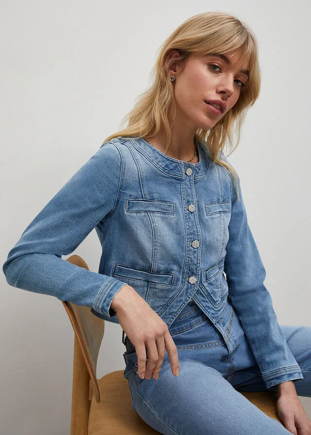 Chaqueta vaquera Denim hielo