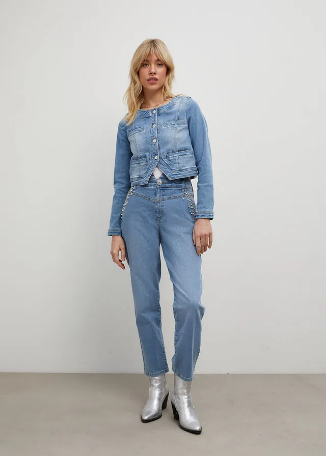 Chaqueta vaquera Denim hielo