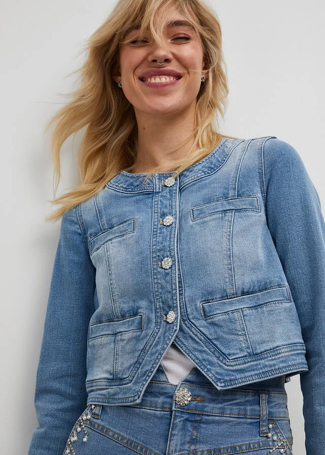 Chaqueta vaquera Denim hielo
