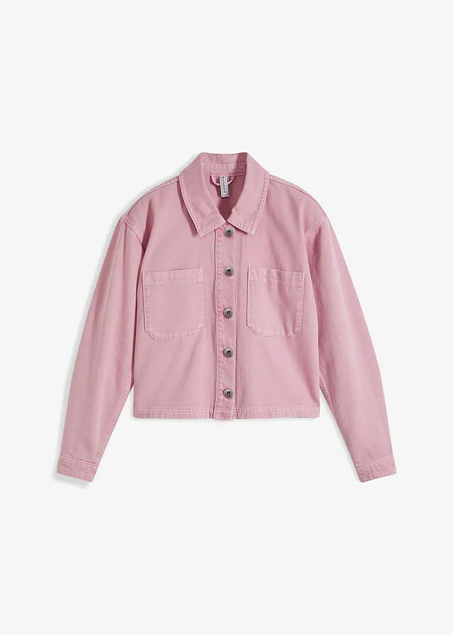 Chaqueta vaquera Denim rosa