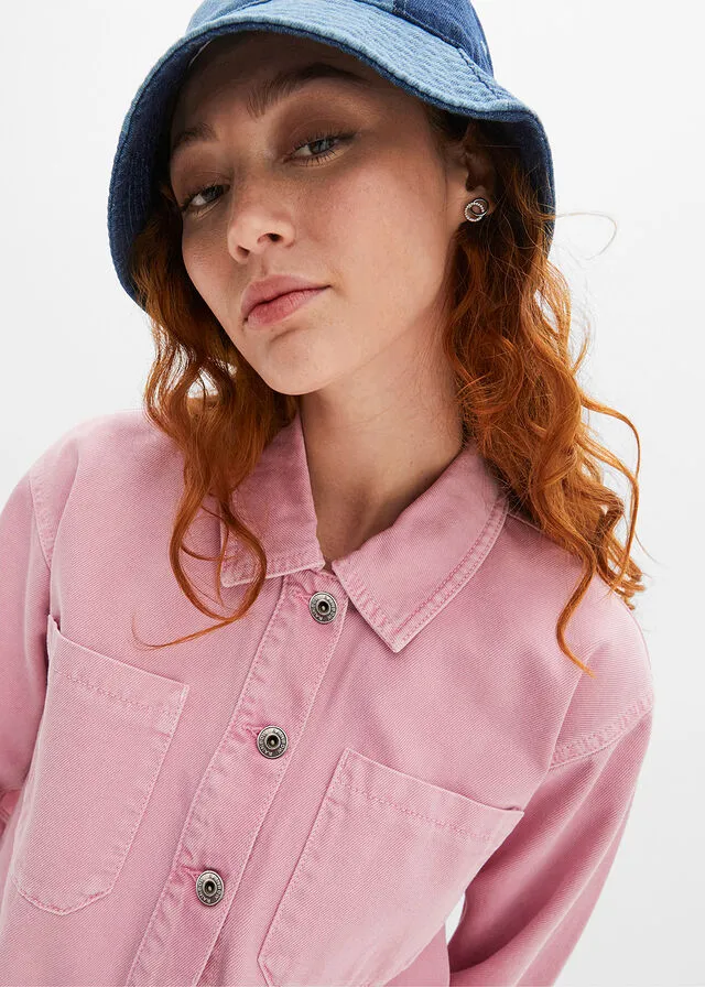 Chaqueta vaquera Denim rosa