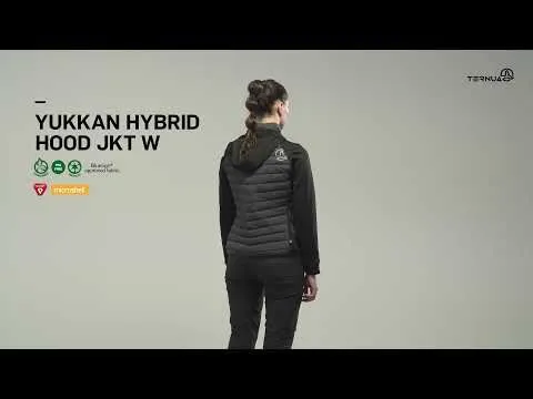 CHAQUETA YUKKAN HYBRID HOOD JKT W