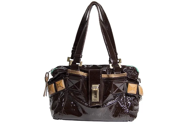 Chloé Bolso Audra Charol