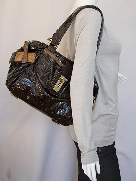 Chloé Bolso Audra Charol