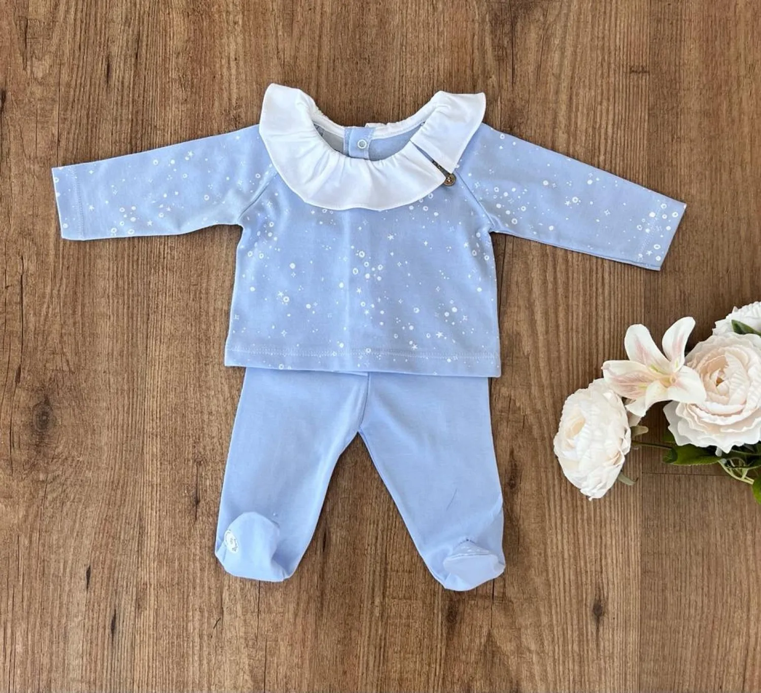 Cotton set. Sweater and leggings. galaxy collection