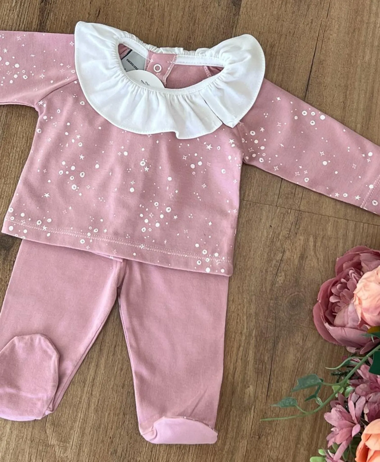 Cotton set. Sweater and leggings. galaxy collection