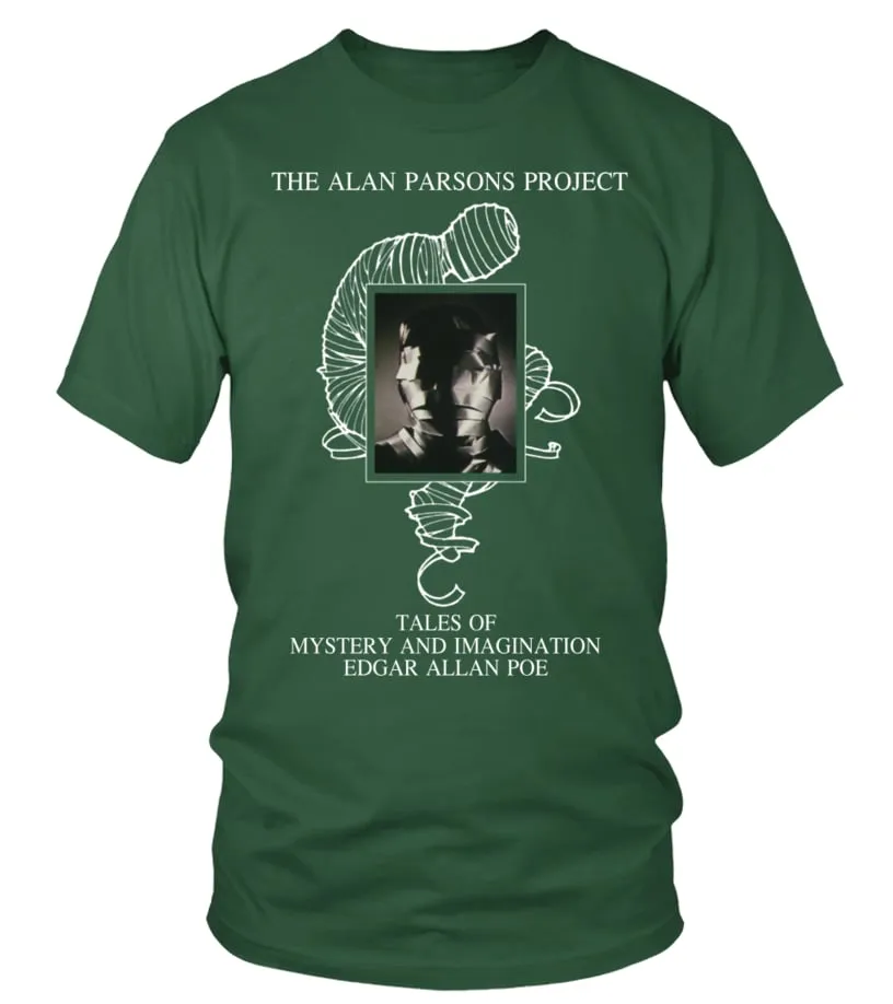 COVER269GR. THE ALAN PARSONS PROJECT  TALES OF MYSTERY AND IMAGINATION EDGAR ALLAN POE CAMISETA CUELLO REDONDO UNISEX