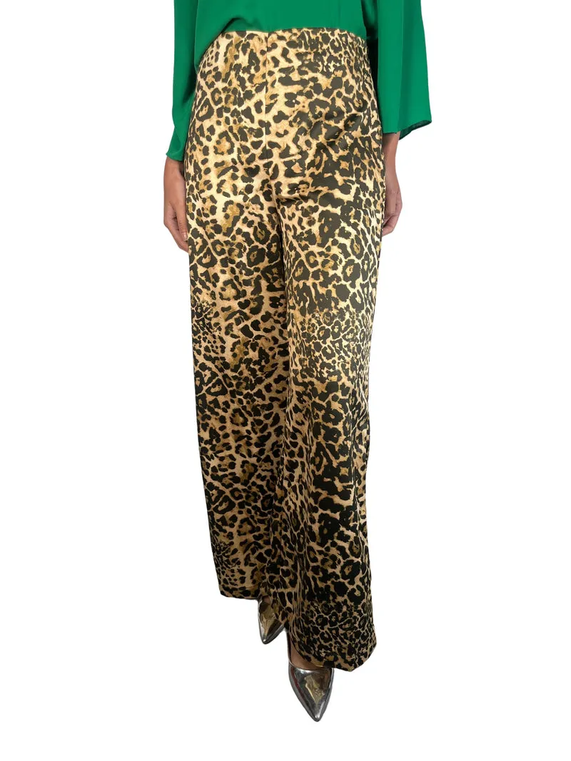 DANIELA BUSTAMANTE Pantalon Animal Print