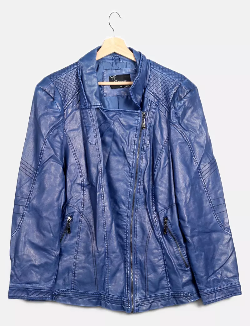 Danny Chaqueta biker Polipiel