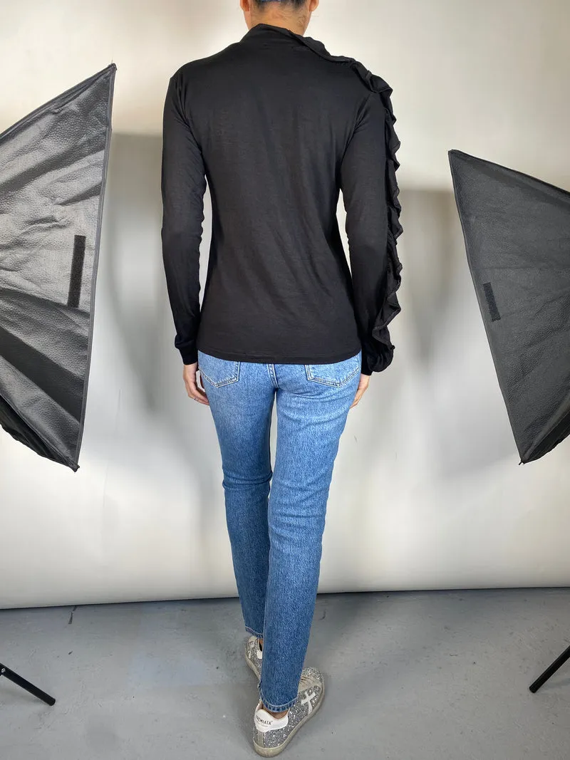 DEMARIAS Polera Vuelo Manga