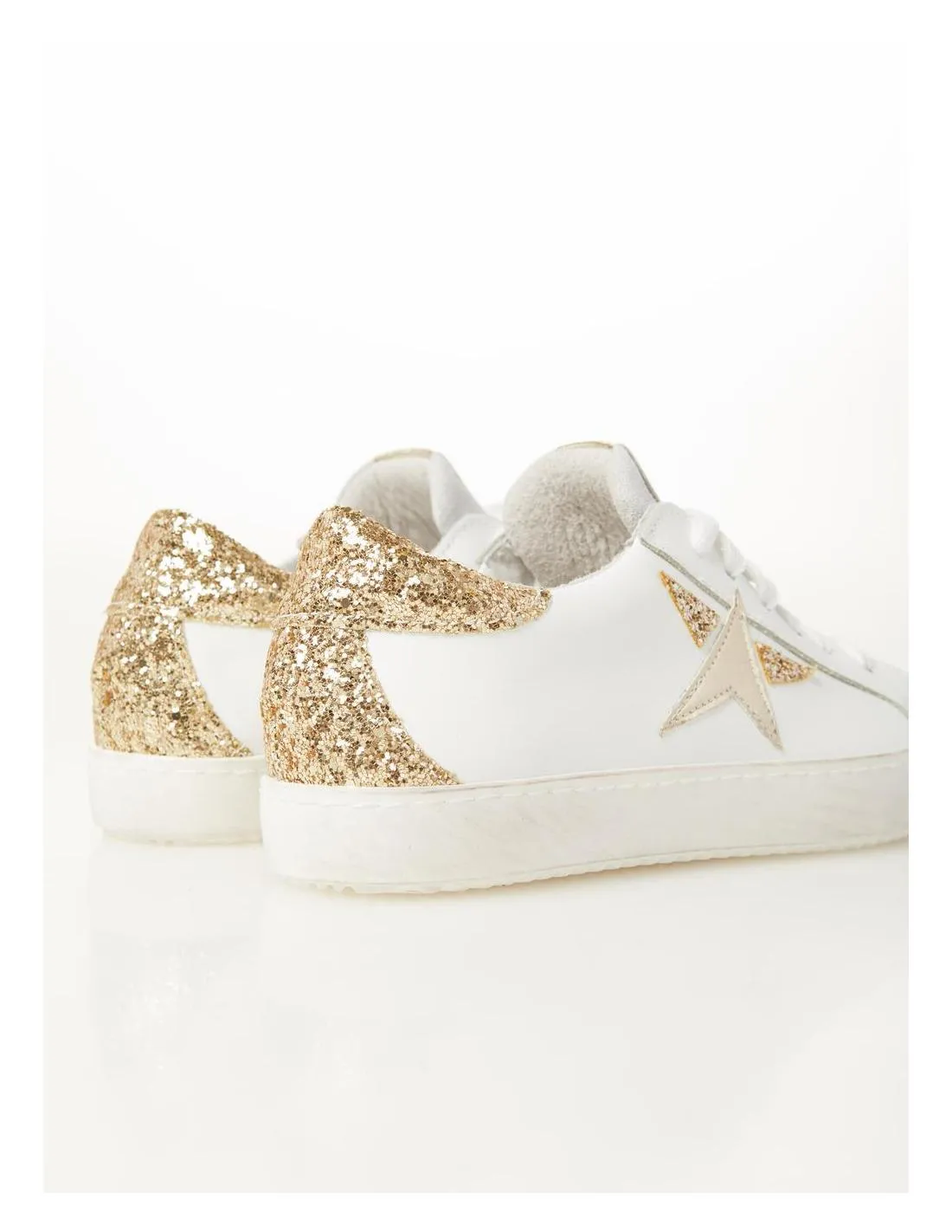 DEPORTIVA CON BRILLANTE COOL THE SACK ROSE