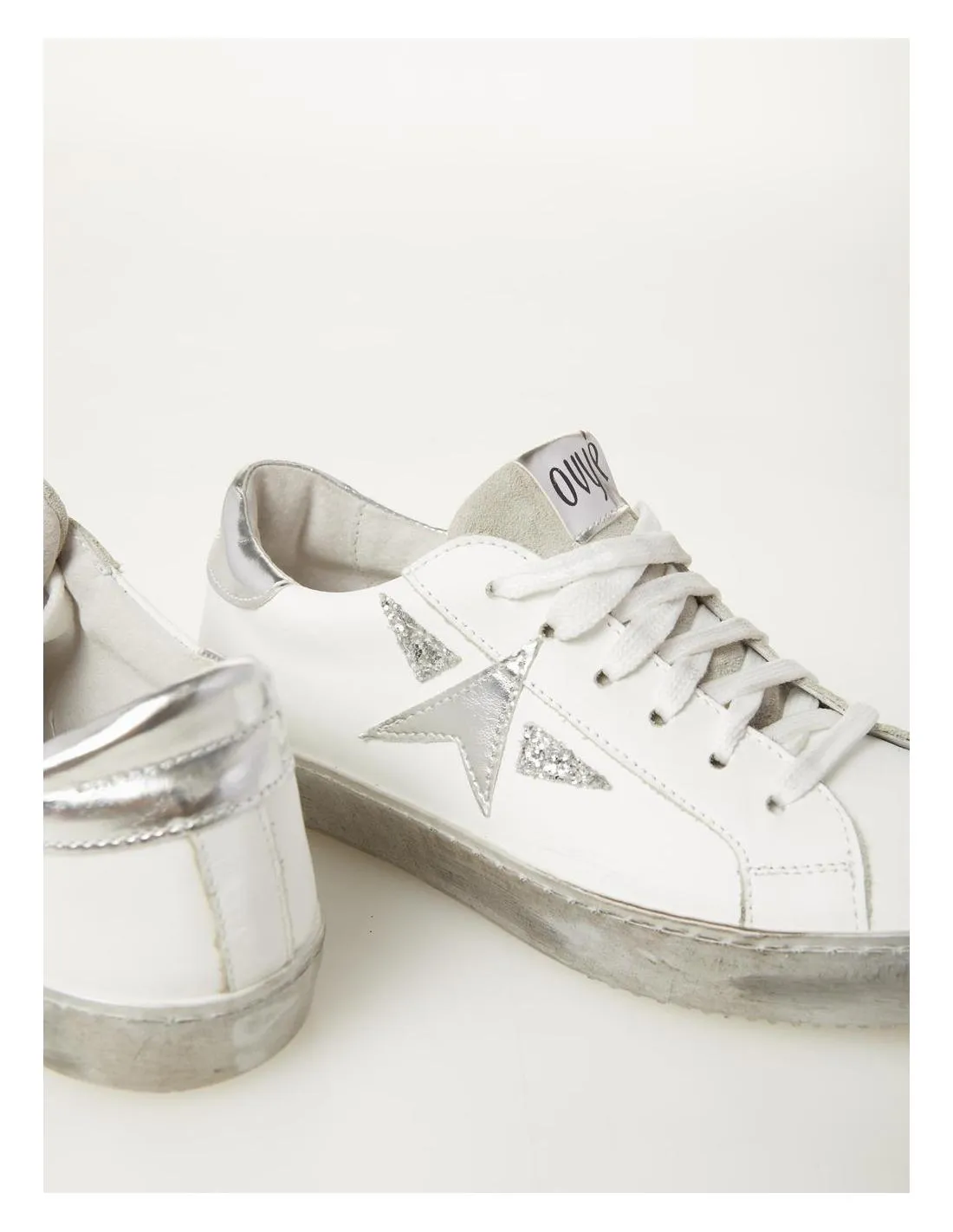 DEPORTIVA METALIZADA PLATA COOL THE SACK LUCI