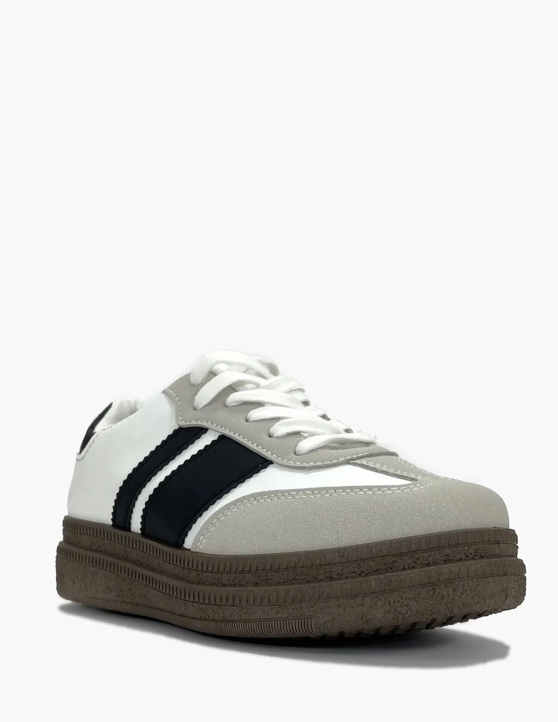 Deportivas blancas plataforma | Clasic