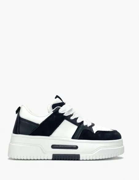 Deportivas clark | Negro/blanco