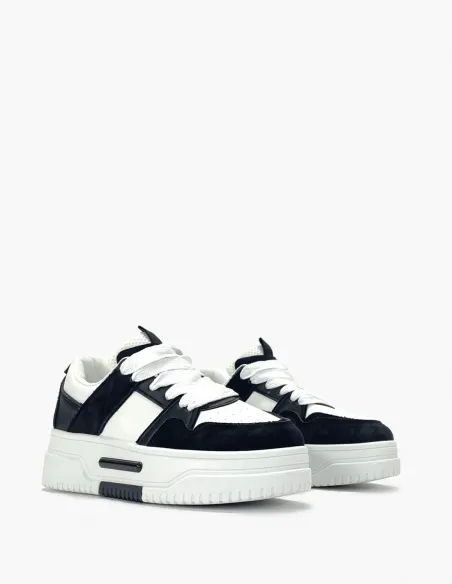 Deportivas clark | Negro/blanco