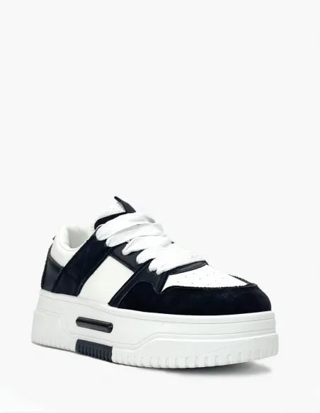 Deportivas clark | Negro/blanco