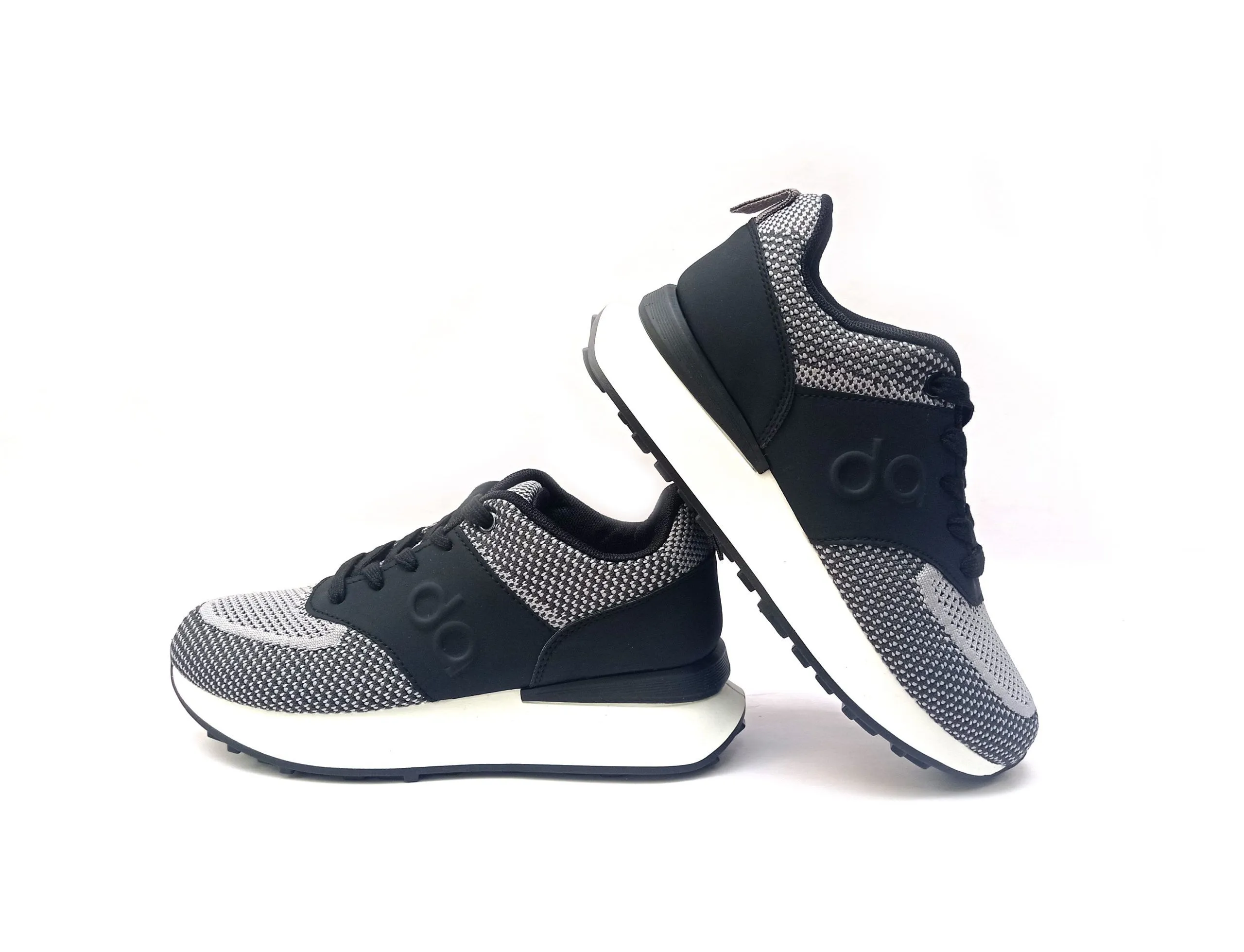 Deportivas mujer DON ALGODON neopreno negro combinado