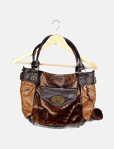 Desigual Bolso multicolor combinado