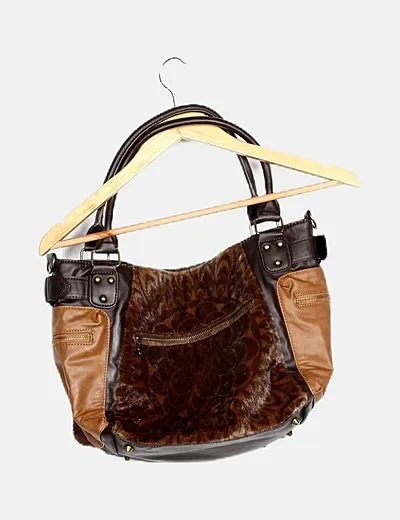 Desigual Bolso multicolor combinado