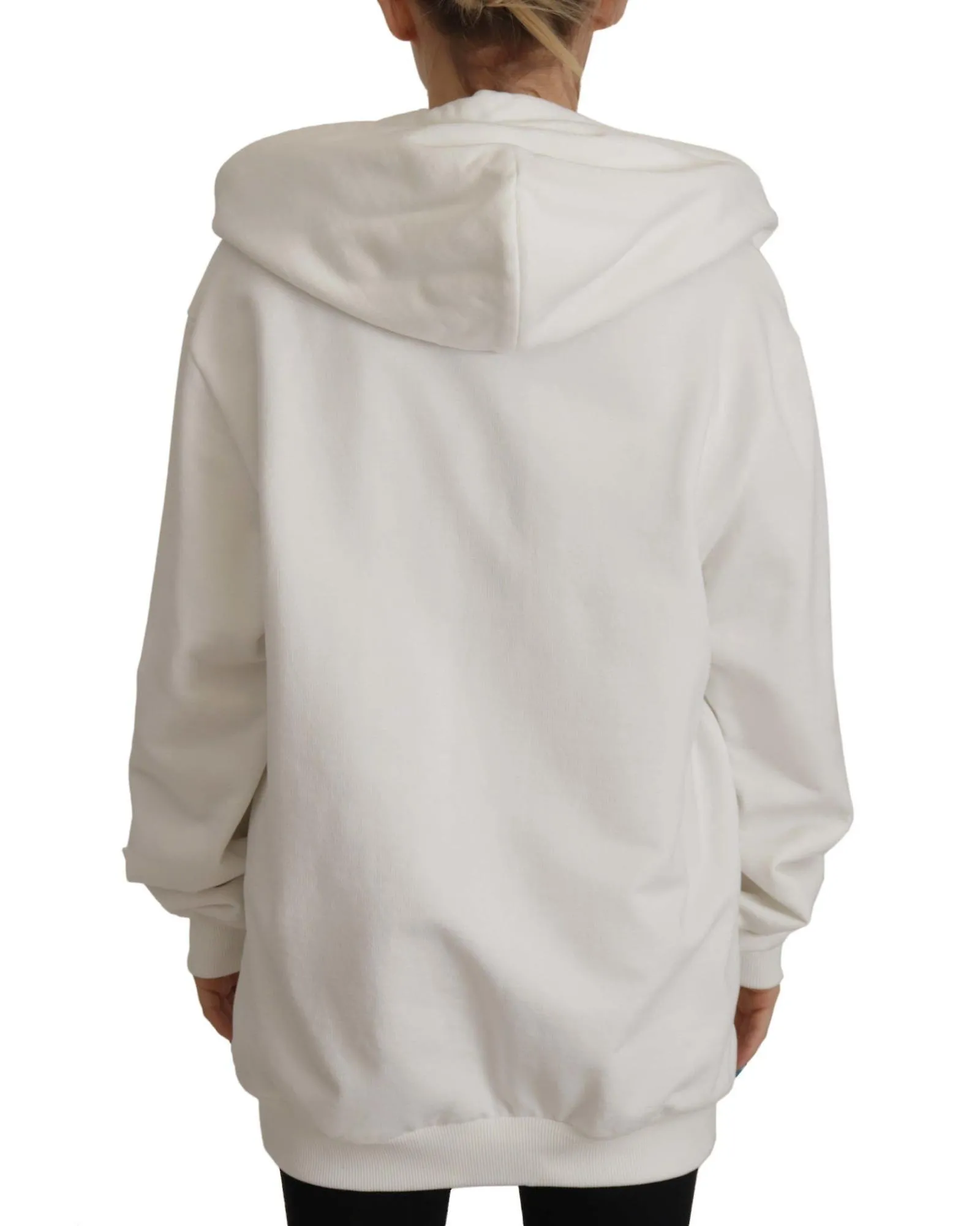 Dolce & Gabbana Embroidered  Hoodie Pullover Sweater