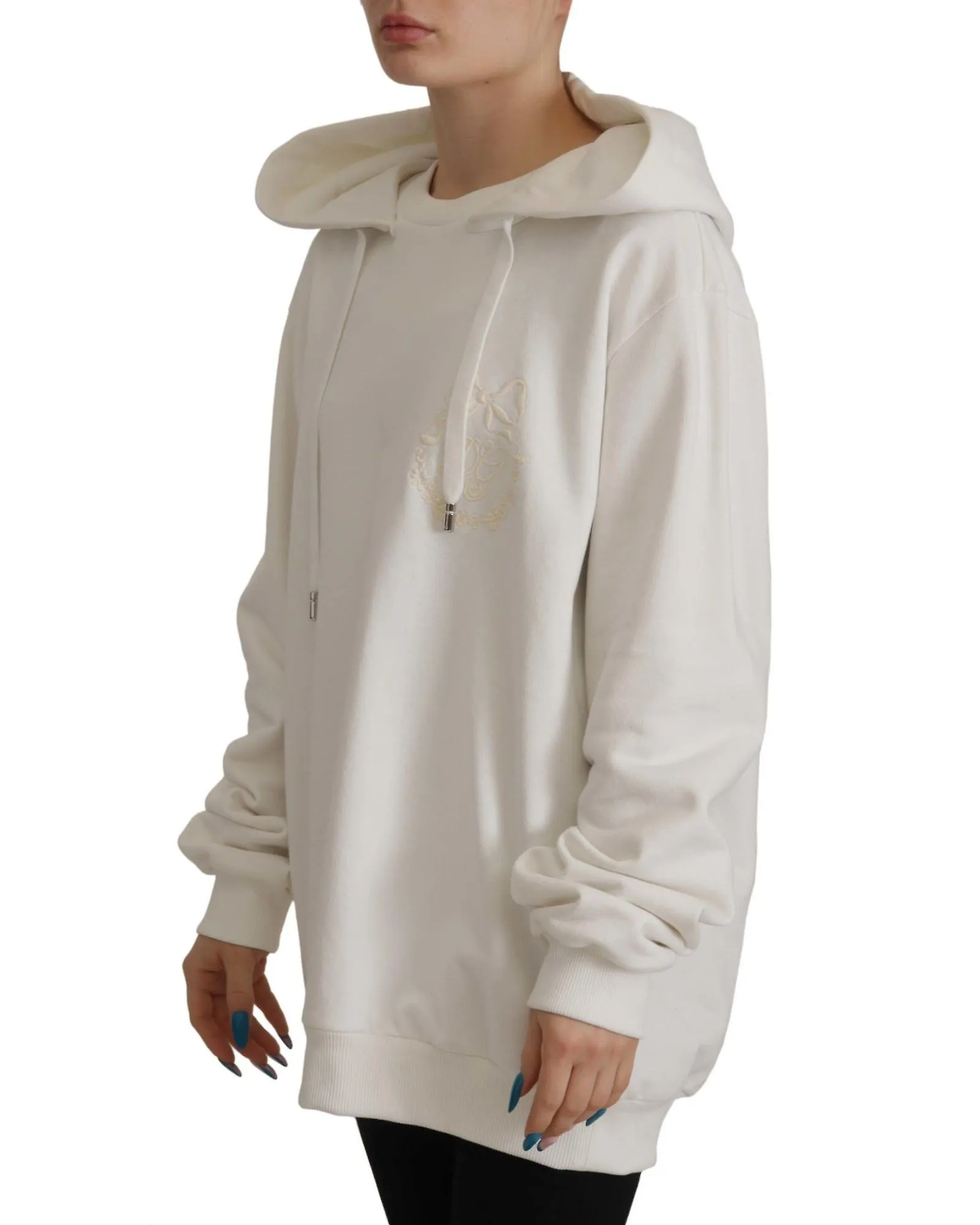 Dolce & Gabbana Embroidered  Hoodie Pullover Sweater