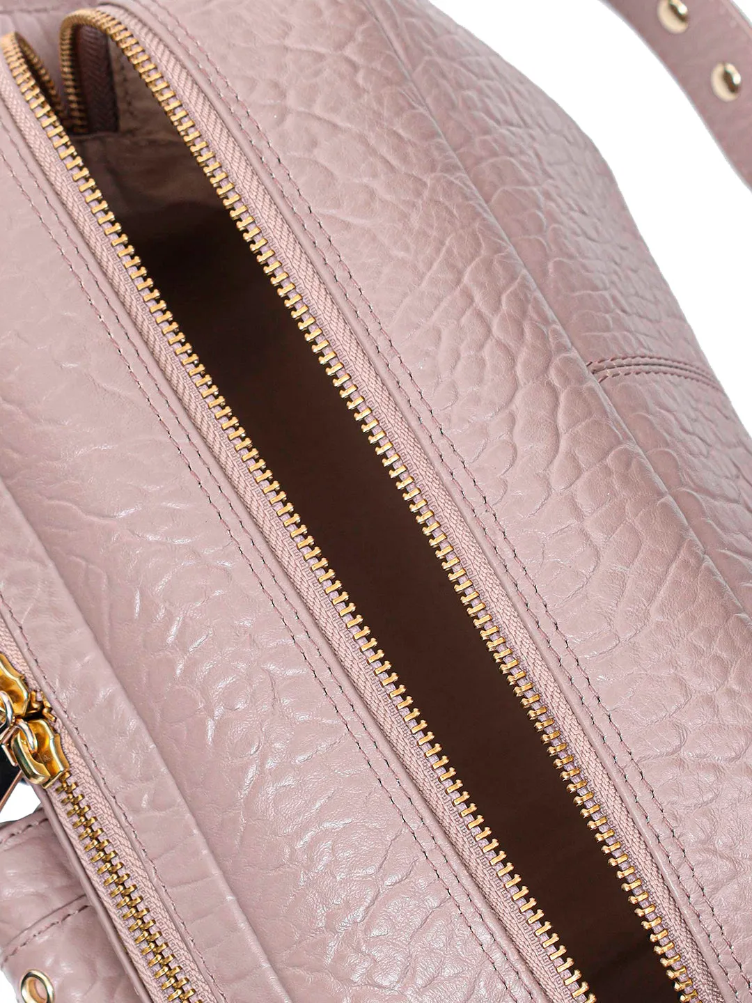 Ellie Eyelet New Zealand taupe w. gold