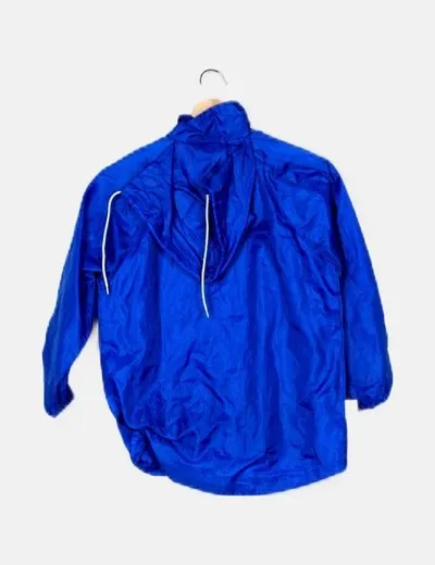 Errea Chaqueta azul klein impermeable
