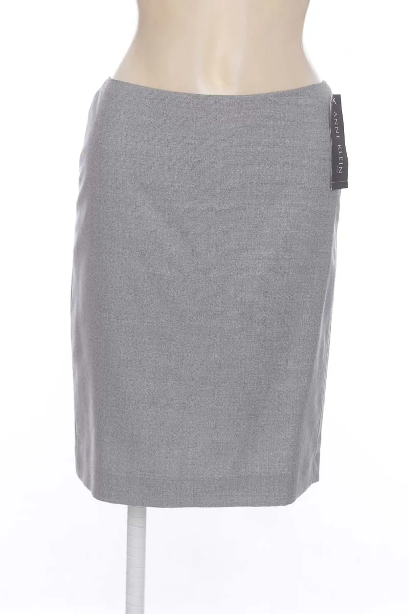 FALDA COLOR GRIS  ANNE KLEIN