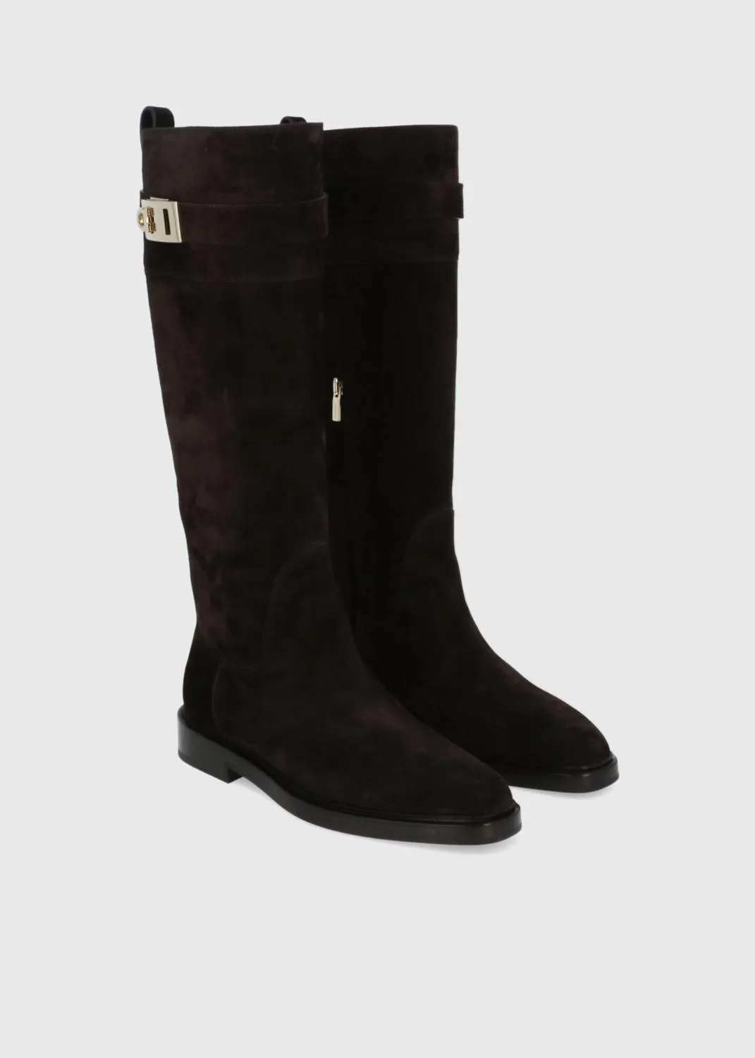 FERRAGAMO BOTAS ALTAS GANCINI FRGROLY