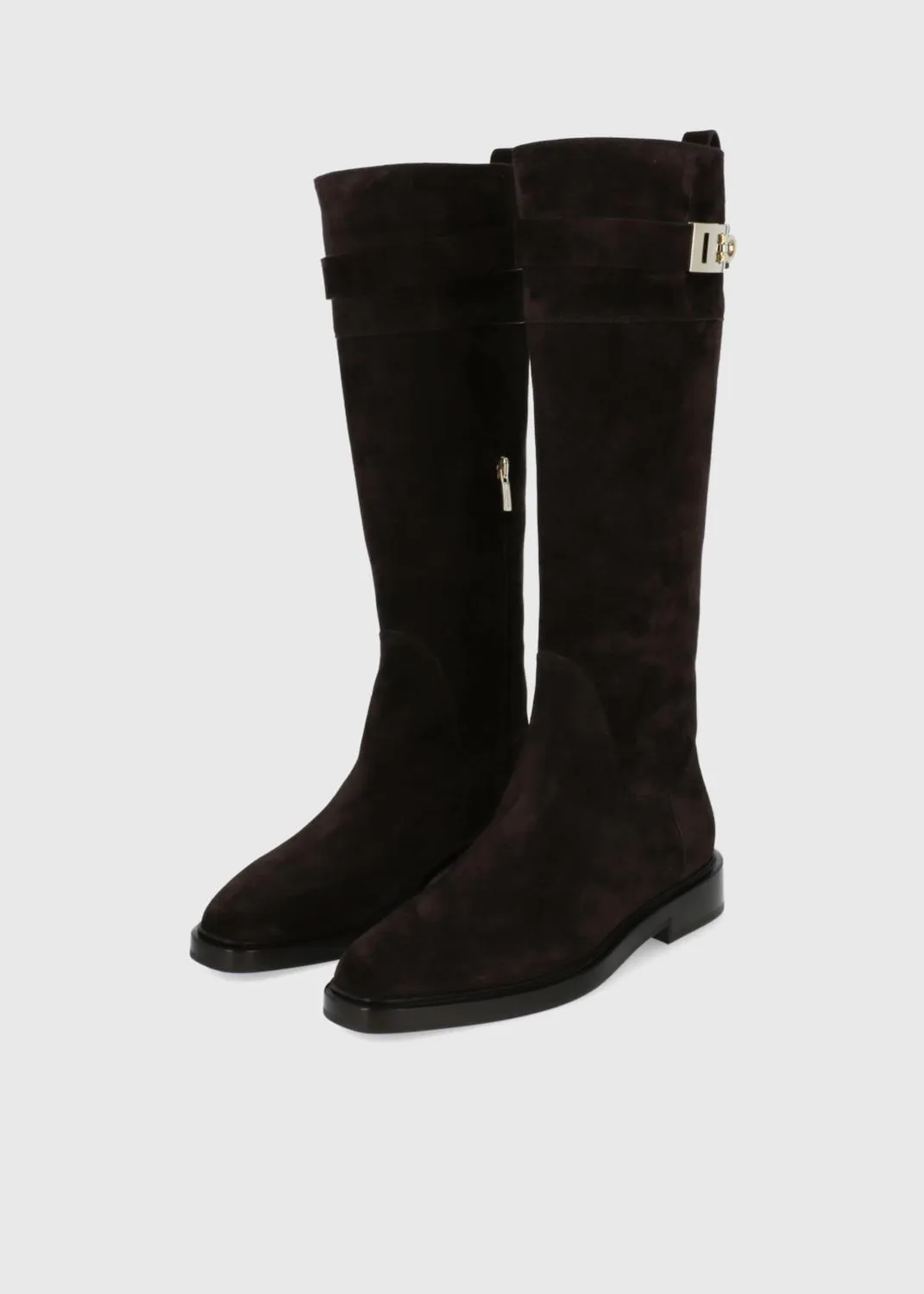FERRAGAMO BOTAS ALTAS GANCINI FRGROLY