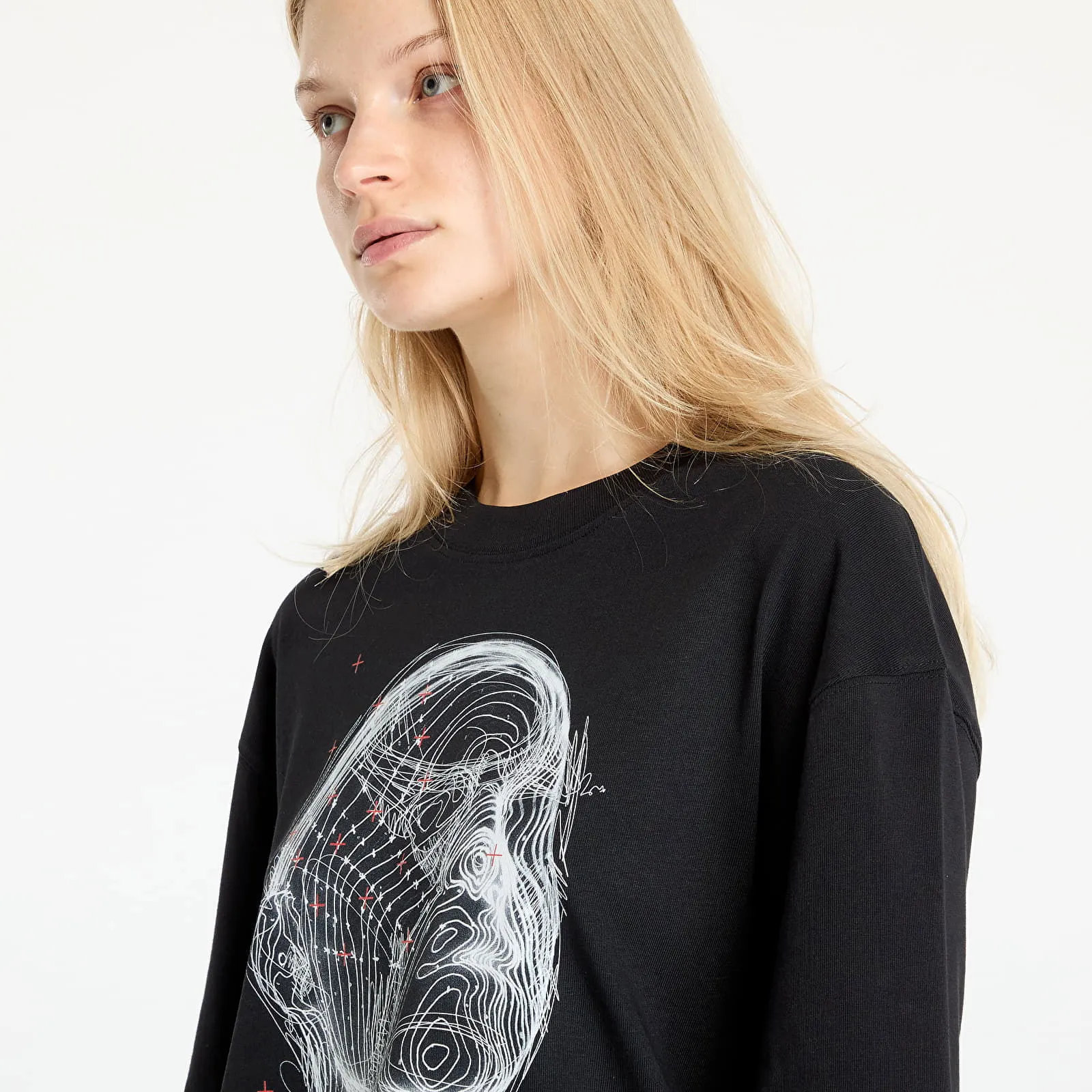 FOOTSHOP FTSHP HEADLESS TSHIRT UNISEX BLACK XS